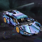 Technic Sports Car Model for Lambo, 1/14 Race Car Advanced Building Set, Exclusive Collectible Model, MOC Supercar Model Kit, Birthday Gifts for Kids Teens Age 8-14 12-16