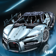 1:8 Scale Huge Supercar Building Set for Adults, 58.5cm Large MOC Race Car Model Kit, Birthday Gift for Boys Teens Age 8-14 12-16