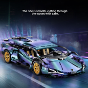 Technic Sports Car Model for Lambo, 1/14 Race Car Advanced Building Set, Exclusive Collectible Model, MOC Supercar Model Kit, Birthday Gifts for Kids Teens Age 8-14 12-16
