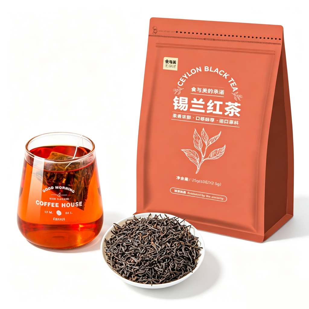 Ceylon Black Tea – 50 Bags | Rich, Versatile & Perfect for Milk Tea, Fruit Tea & More
