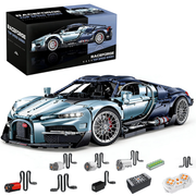 1:8 Scale Huge Supercar Building Set for Adults, 58.5cm Large MOC Race Car Model Kit, Birthday Gift for Boys Teens Age 8-14 12-16