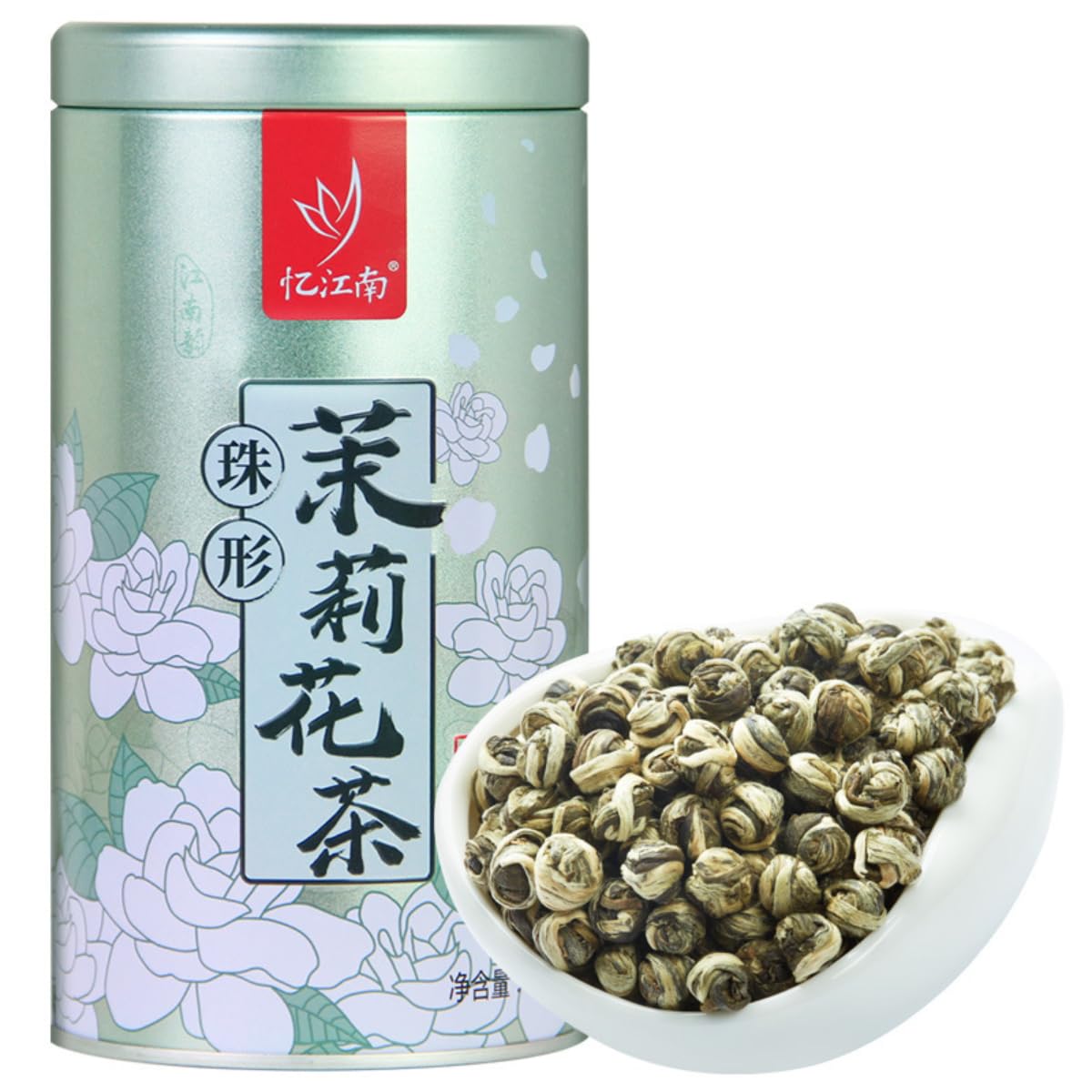 Jasmine Dragon Pearls, 200g (7 Oz) Jasmine Dragon Pearl Ball Loose Leaf Green Tea Jasime Tea, Pearls Green Tea Dragon Pearls Dragon Ball Jasmine Tea