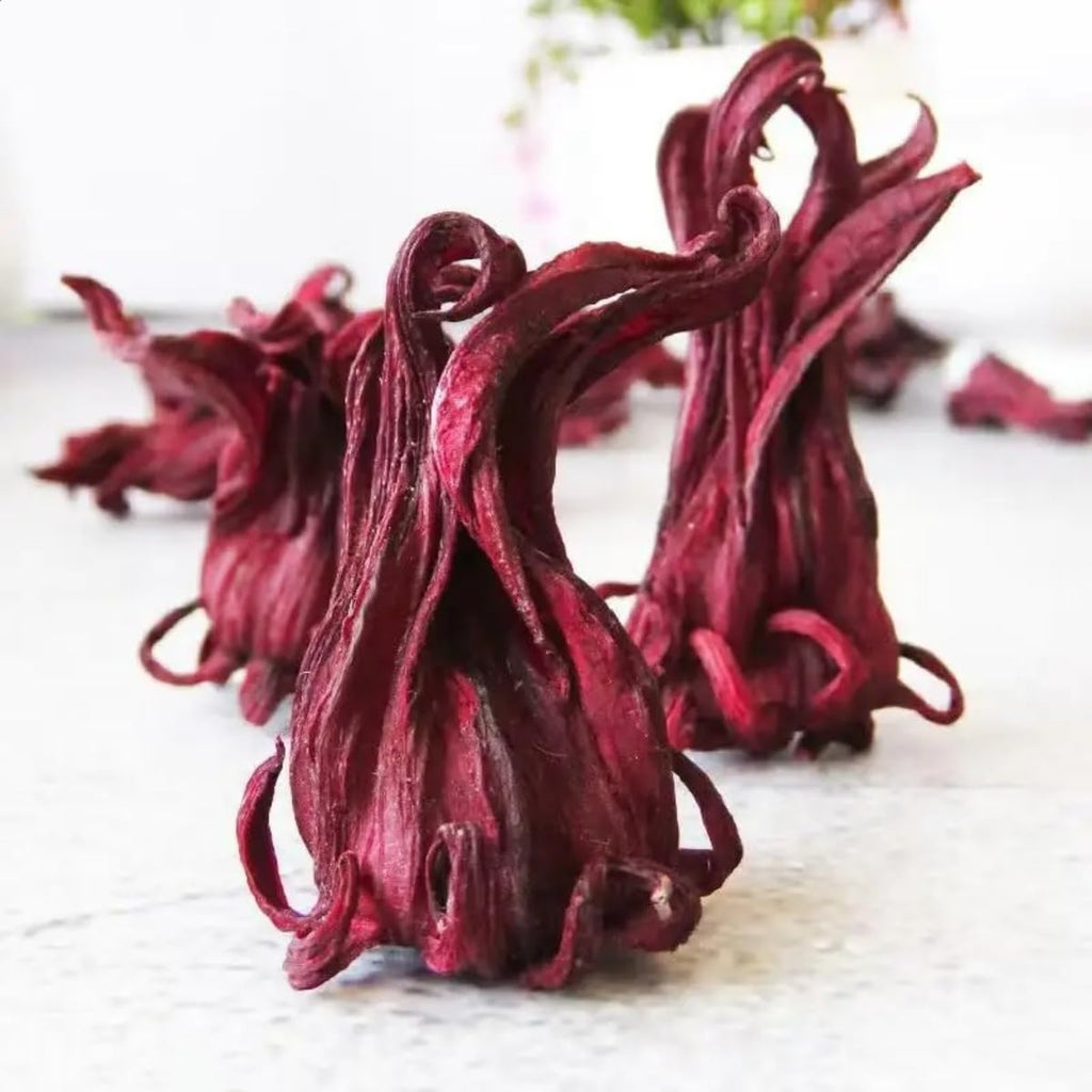 Hibiscus Tea 40g (1.4 Oz), 100% Natural Hibiscus Flowers Dried Flower Tea, Roselle tea Luoshen Flower Tea Herbal Tea