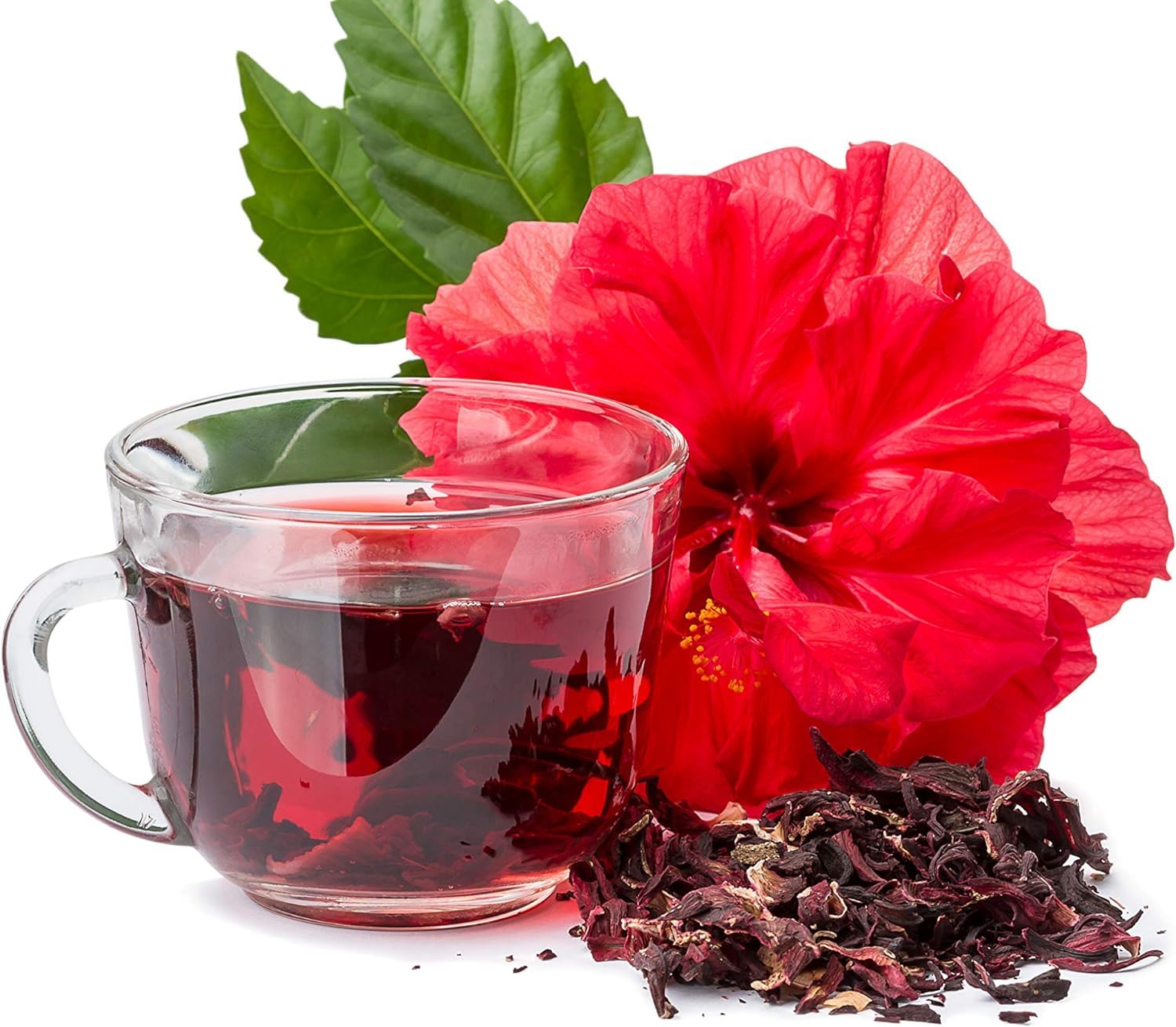 Hibiscus Tea 40g (1.4 Oz), 100% Natural Hibiscus Flowers Dried Flower Tea, Roselle tea Luoshen Flower Tea Herbal Tea