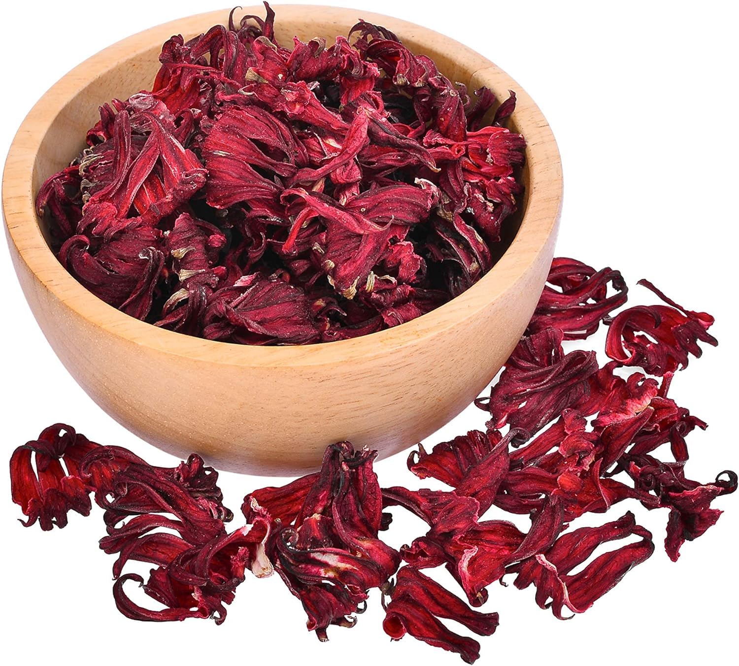 Hibiscus Tea 40g (1.4 Oz), 100% Natural Hibiscus Flowers Dried Flower Tea, Roselle tea Luoshen Flower Tea Herbal Tea